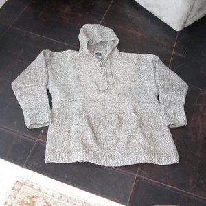 Chunky 100% Wool Hoodie